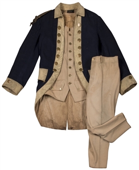 1876 George Washington Centennial Complete Generals Uniform - Displayed At First Worlds Fair
